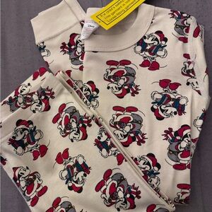 Hanna Andersson Mickey & Minnie Pajama Set